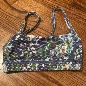 Lululemon colorful sports bra